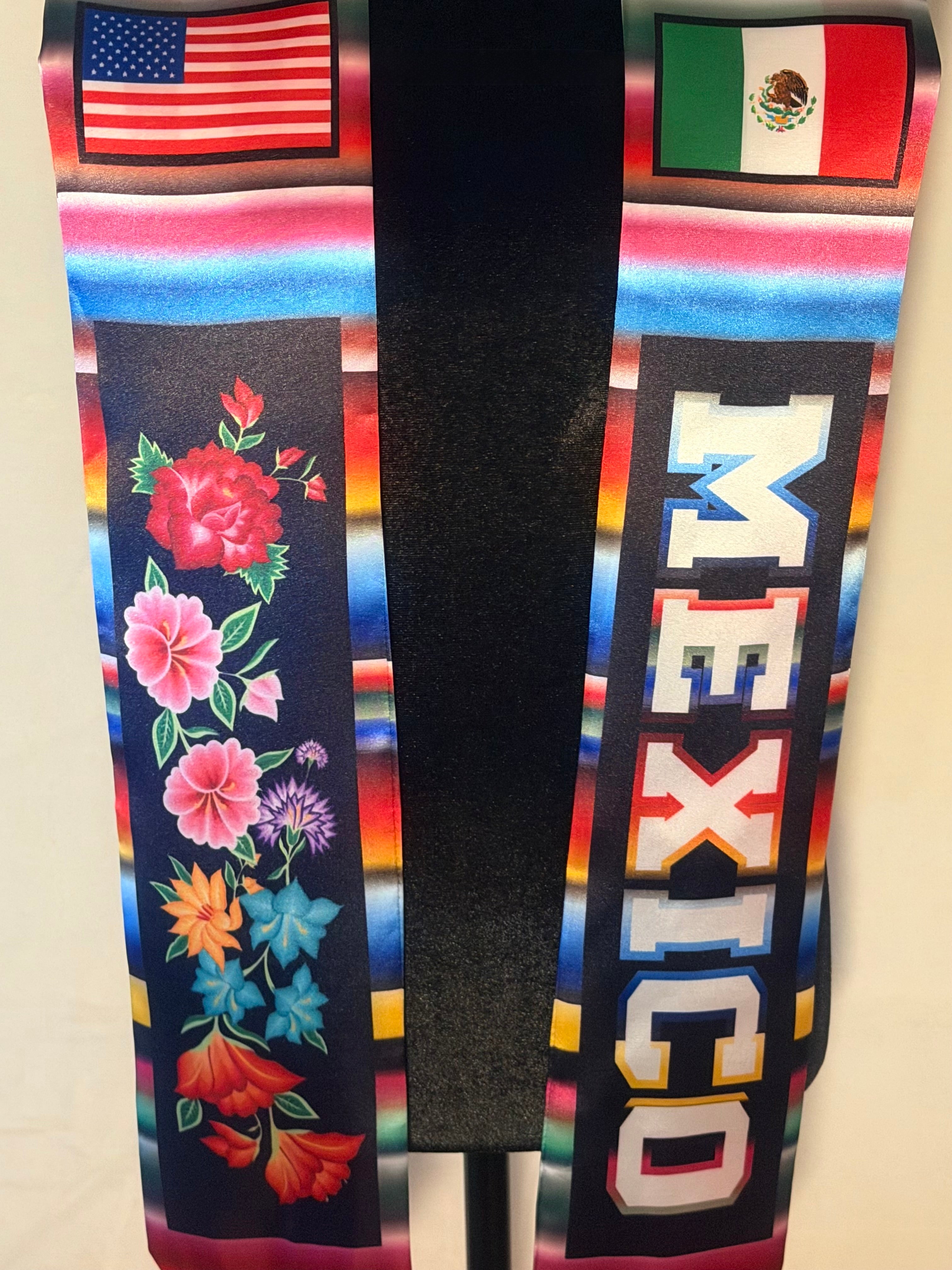 Dual Roots Graduation Stole (México x USA)
