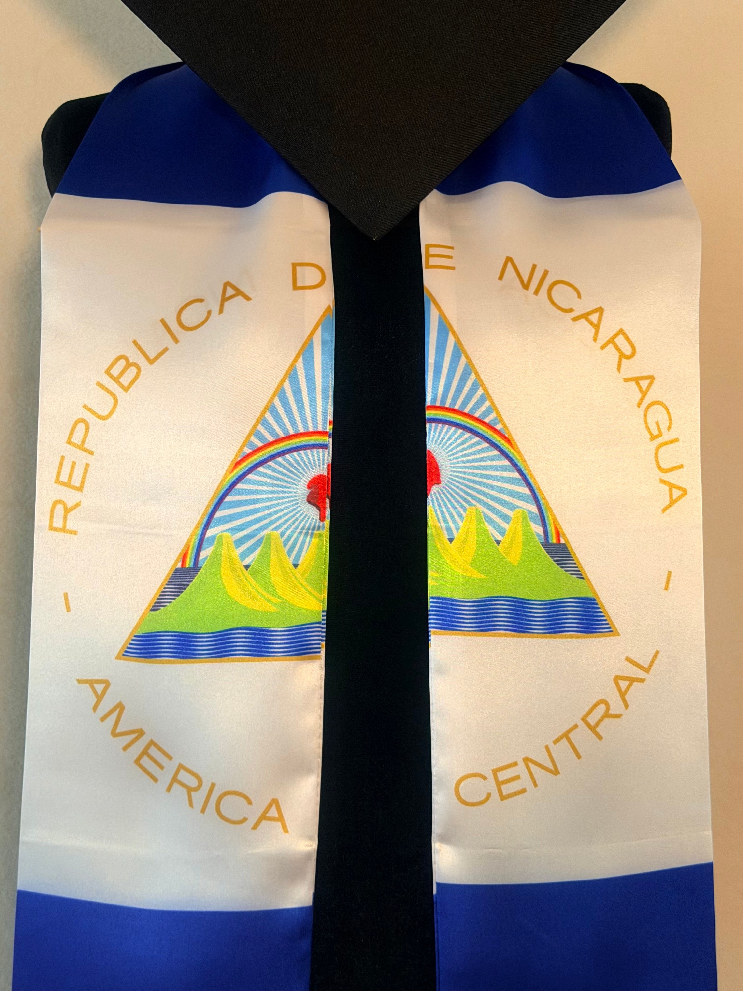 Nicaragua Pride Graduation Stole