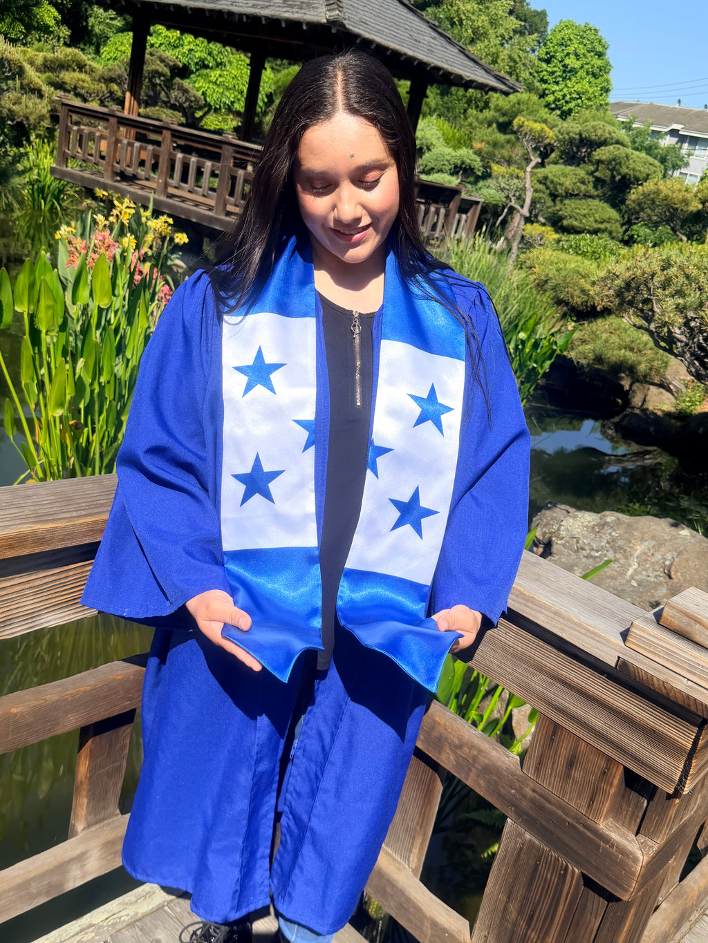 Honduras Pride Graduation Stole 🇭🇳