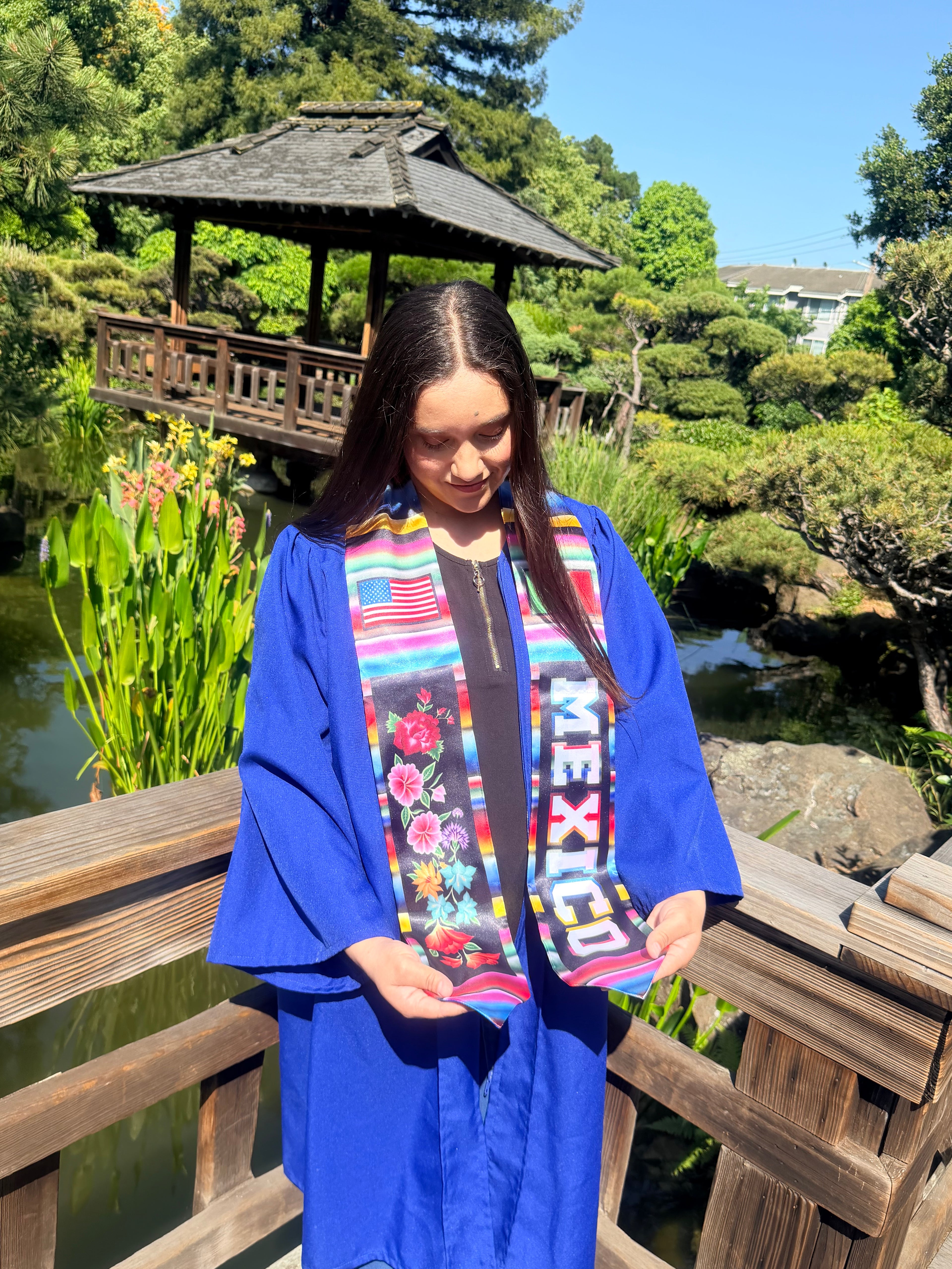Dual Roots Graduation Stole (México x USA)