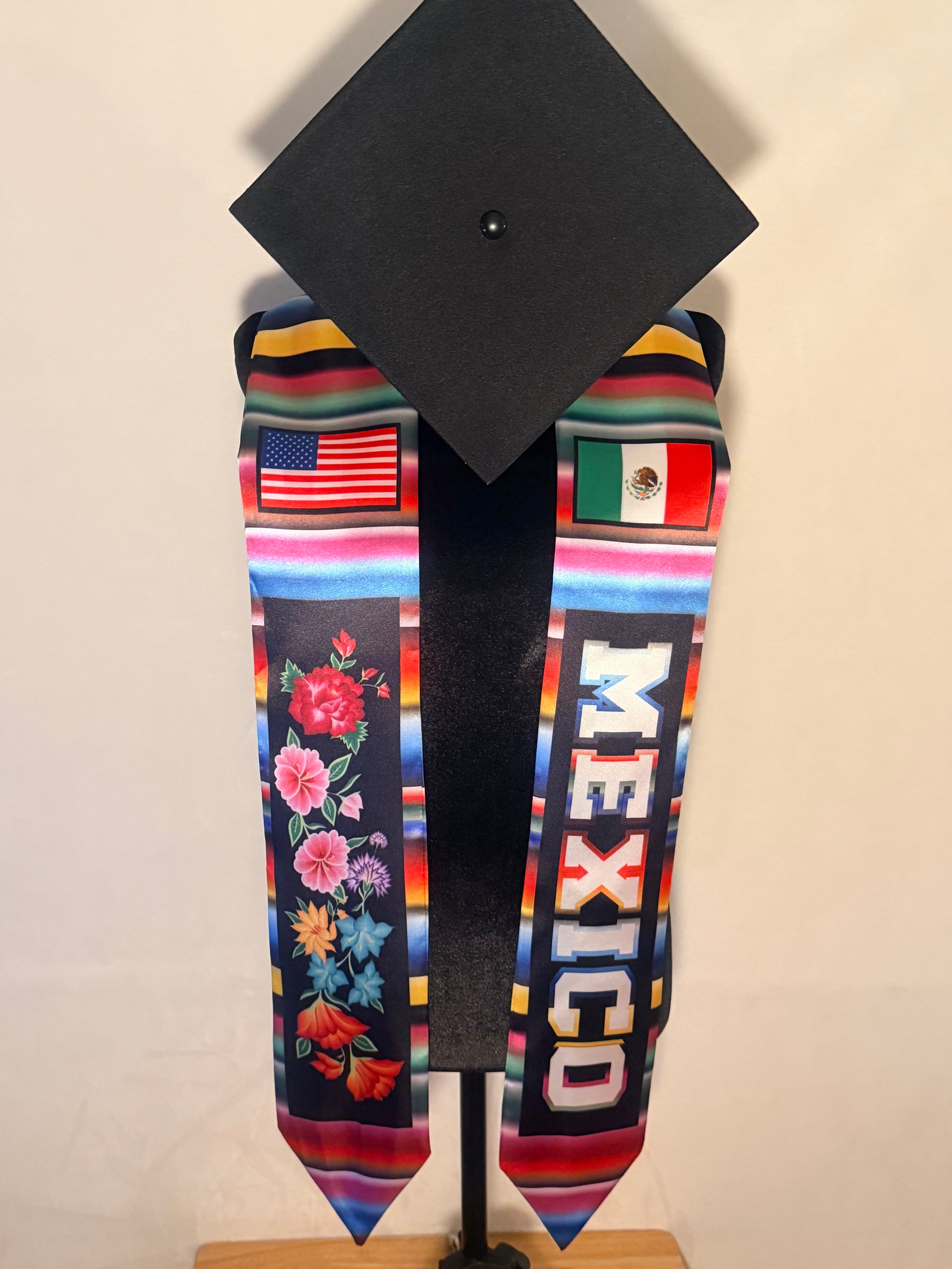 Dual Roots Graduation Stole (México x USA)