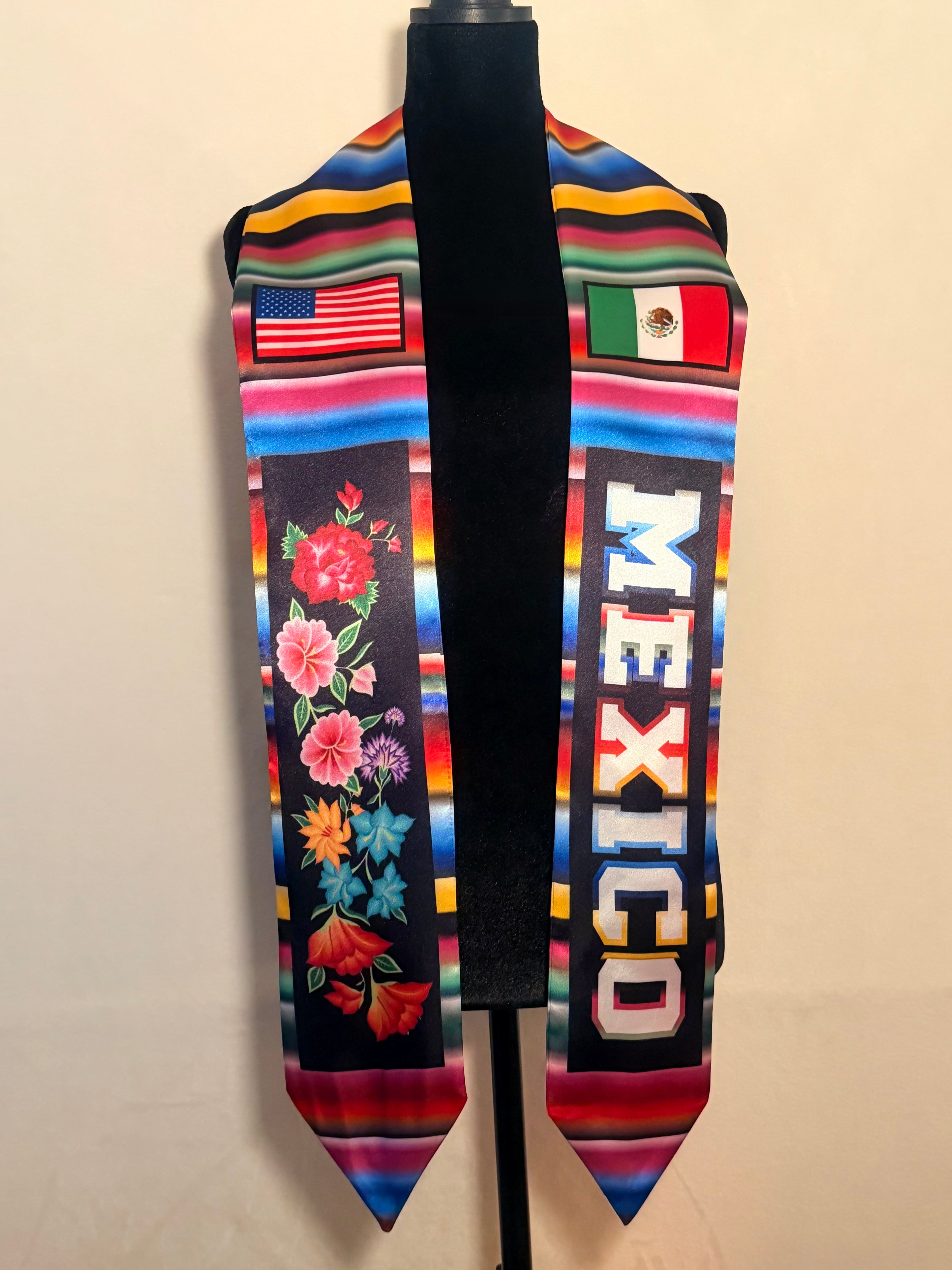 Dual Roots Graduation Stole (México x USA)