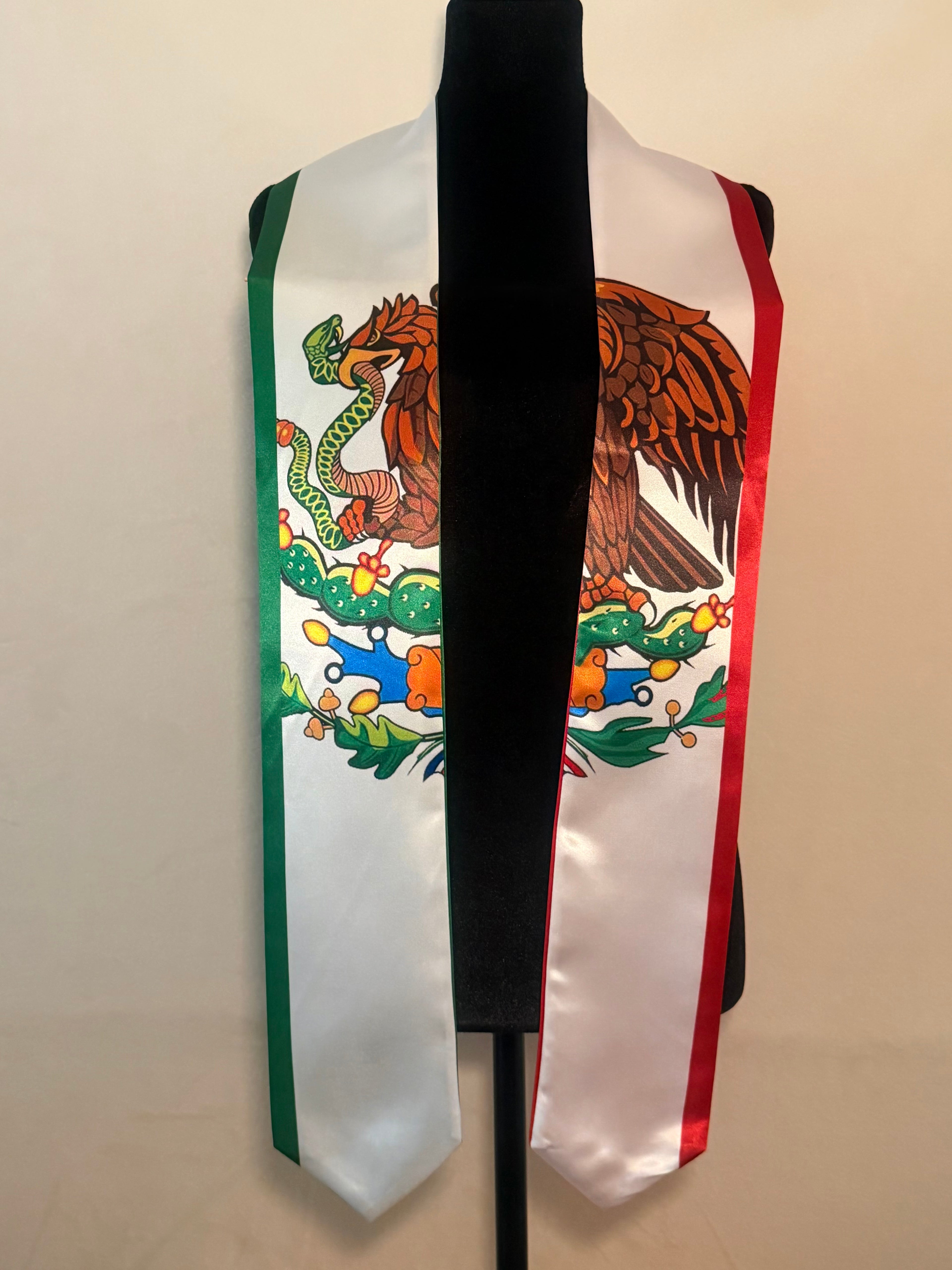 Mexico Pride Graduation Stole
